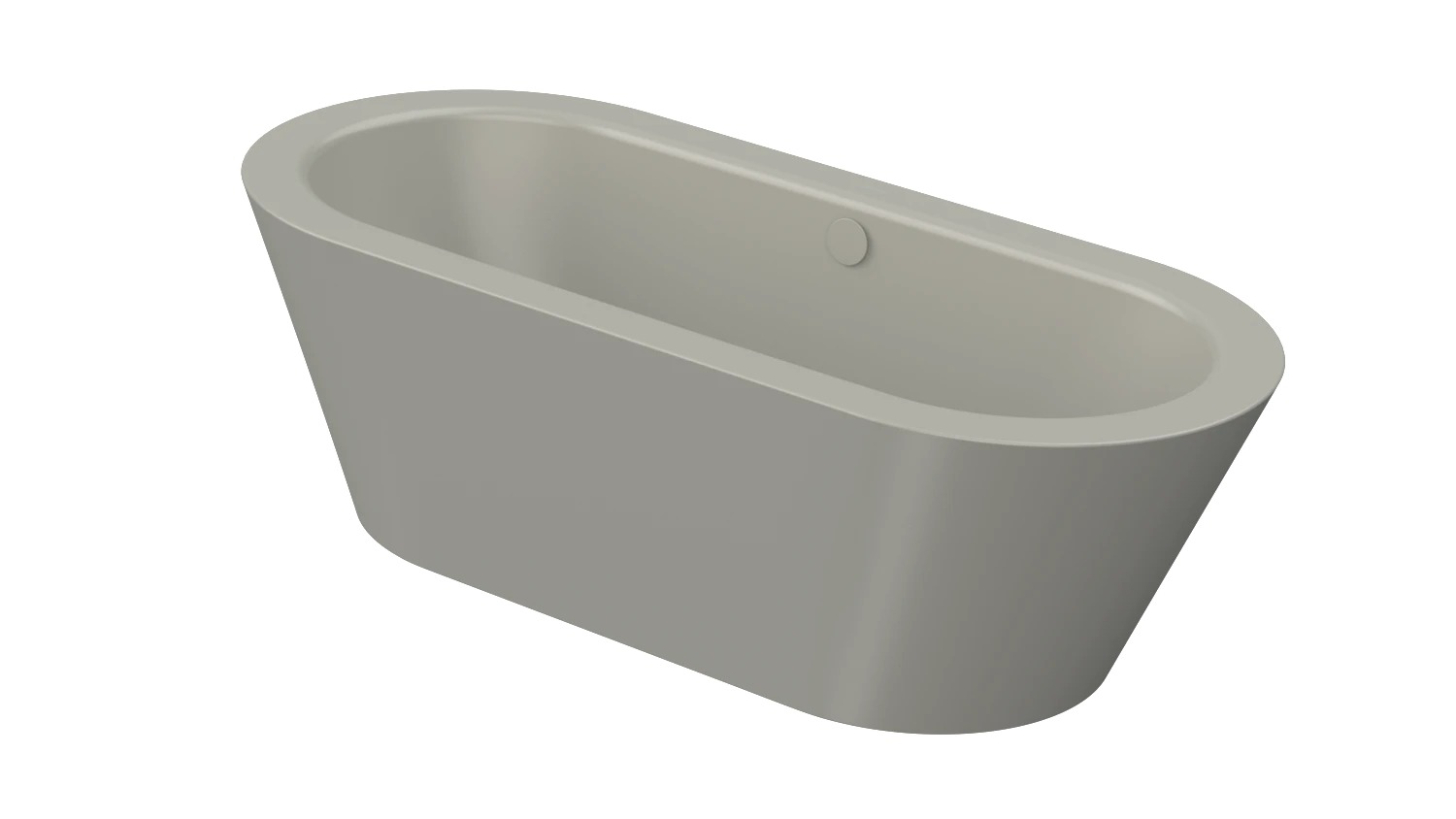 Bette Badewanne „BetteStarlet Oval Silhouette“ freistehend oval 185 × 85 cm in Stone Bette Badewanne „BetteStarlet Oval Silhouette“ freistehend oval 185 × 85 cm in Stone