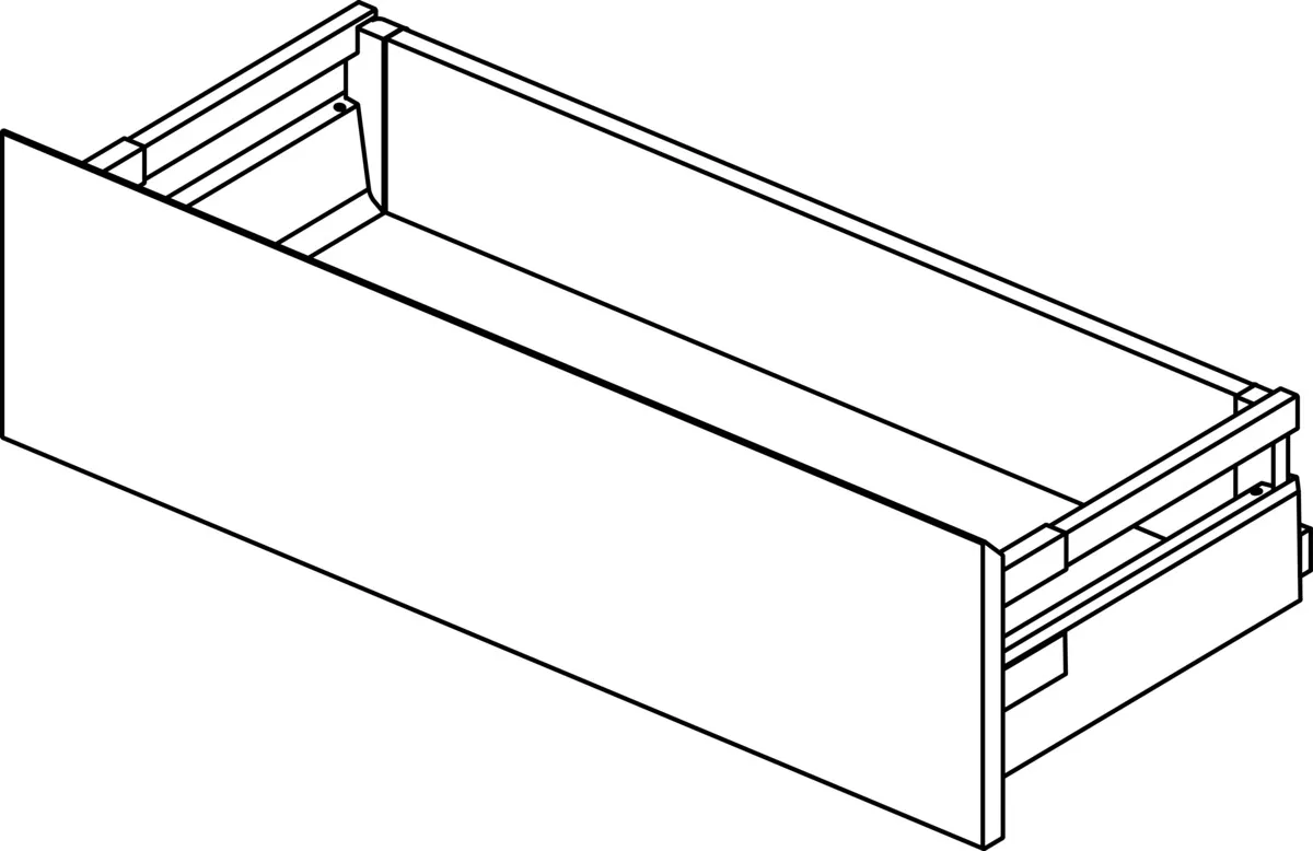 Ideal Standard Connect Air Untere Schublade, Neutral, für WTU 800 mm