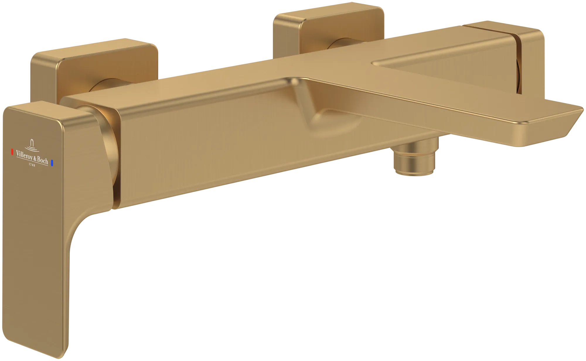 Einhand-Wannenarmatur „Subway 3.0“ Ausladung 209 mm in Brushed Gold Einhand-Wannenarmatur „Subway 3.0“ Ausladung 209 mm in Brushed Gold