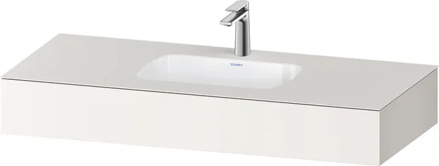 Einbauwaschtisch mit Konsole „Qatego“ 120 × 55 × 17 cm Einbauwaschtisch mit Konsole „Qatego“ 120 × 55 × 17 cm