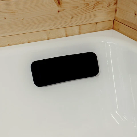 Relax schwarz, 1 Stück, Ausstattung / Oberfläche, Badewanne, 330x115x45 mm