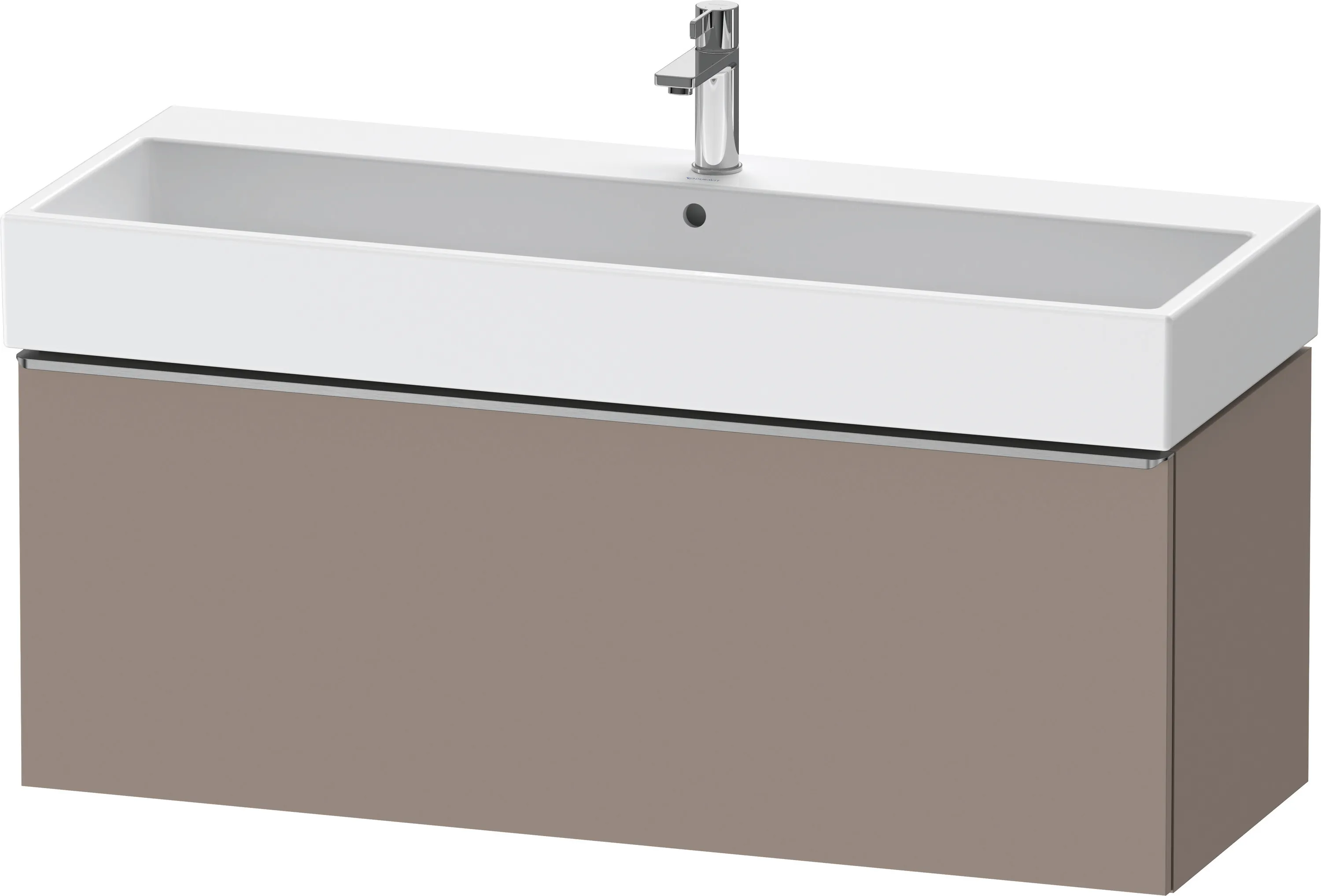 Duravit Waschtischunterschrank wandhängend „D-Neo“ 118,4 × 44 × 44,2 cm Basalt Matt Duravit Waschtischunterschrank wandhängend „D-Neo“ 118,4 × 44 × 44,2 cm Basalt Matt