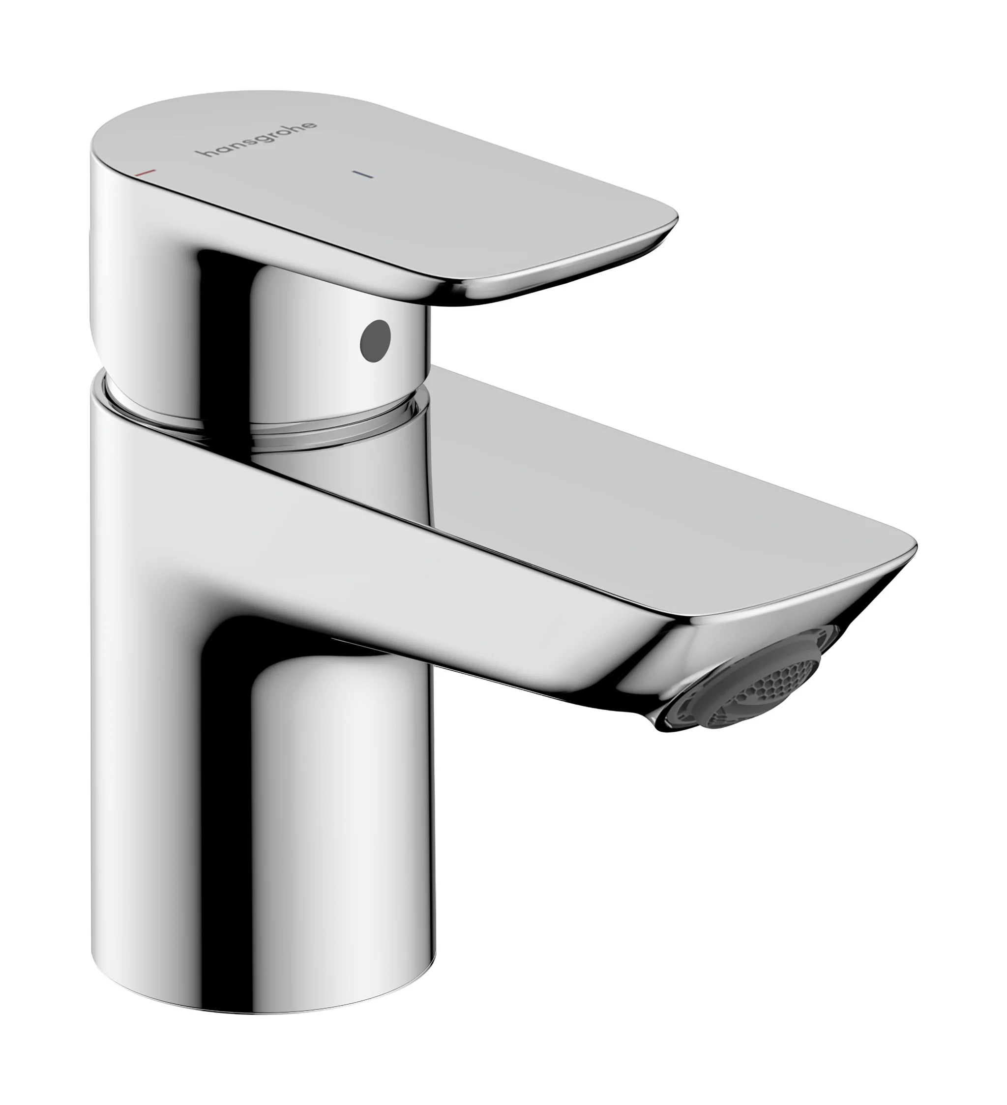 Neovis Q Einhebel-Waschtischmischer 70 CoolStart mit Metall Push-Open Ablaufgarnitur, Oberfläche: Chrom