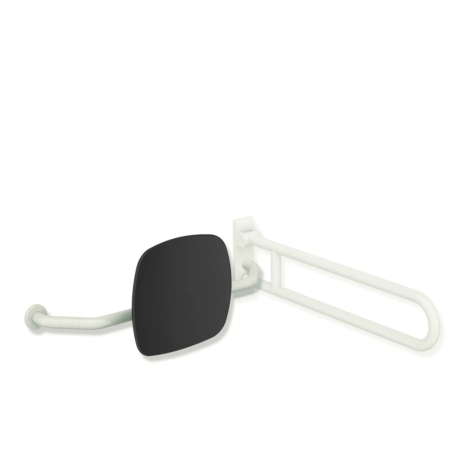 Rückenstütze Fb 92, WA 230mm, links zur Befest.an Wand-/SK-Griff reinweiß