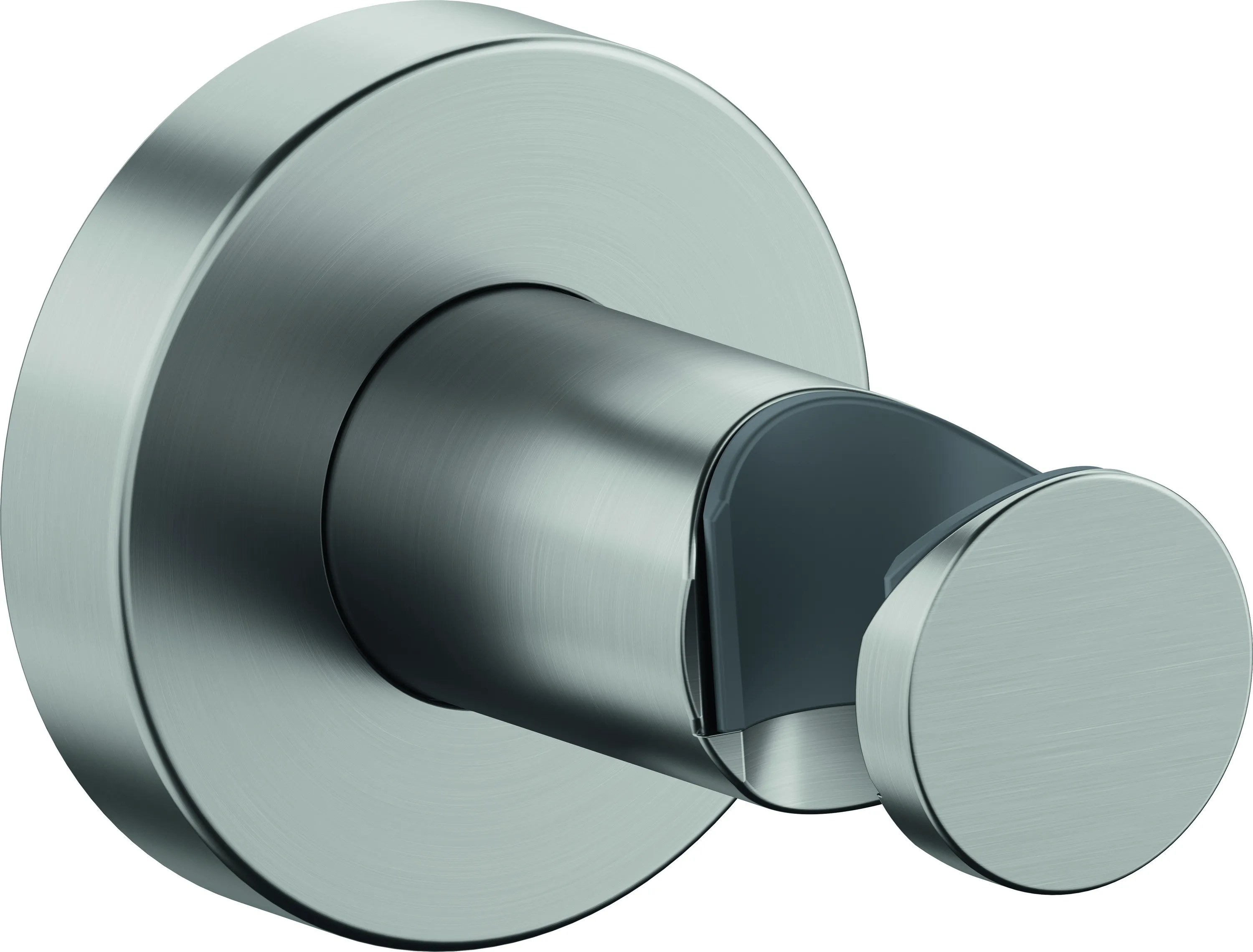 Duravit DU Brausehalter 55x102 Edelstahl gebürstet