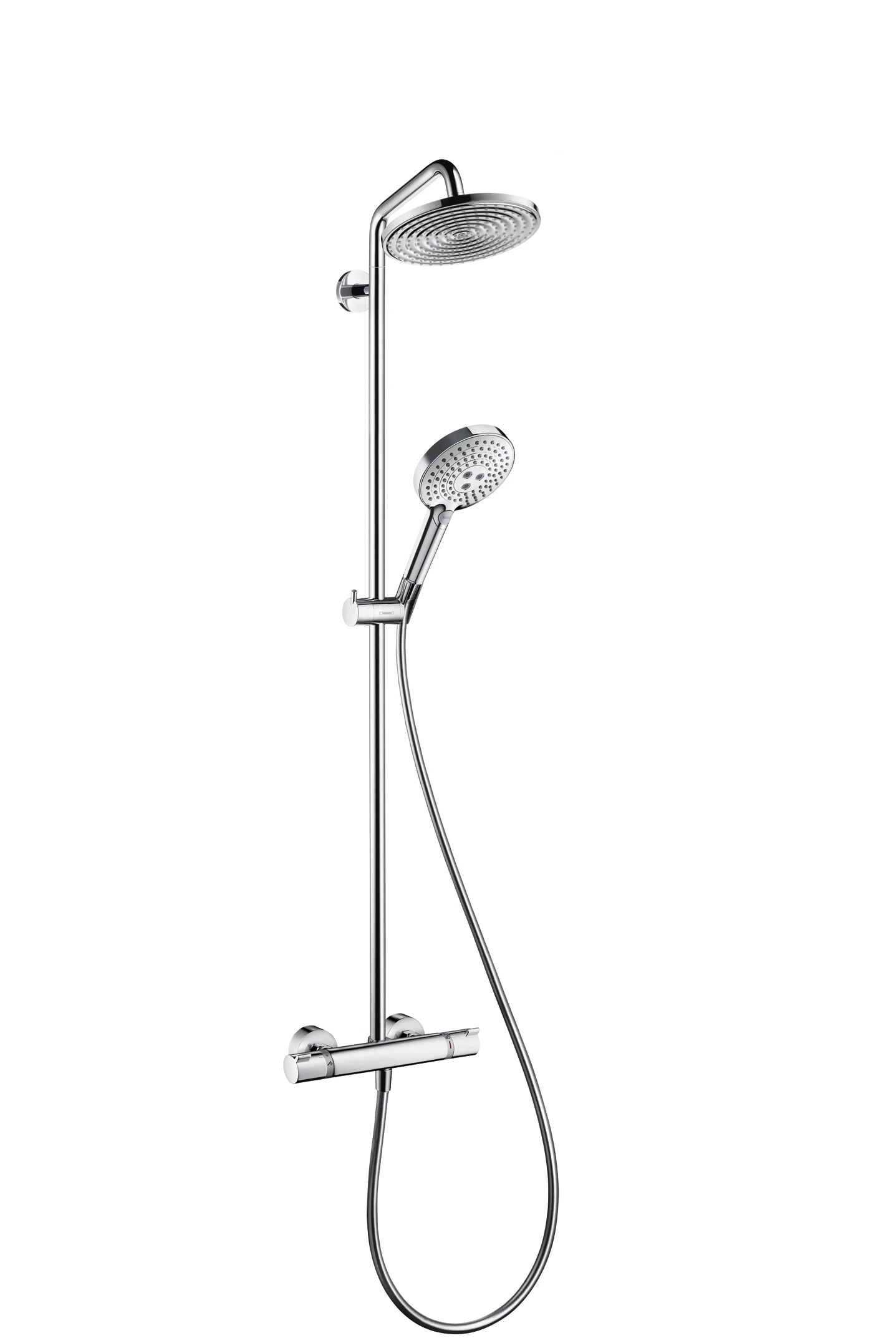 Showerpipe Raindance Select EcoSmart chr.Kopfbrause Raindance Air 1jet 240mm