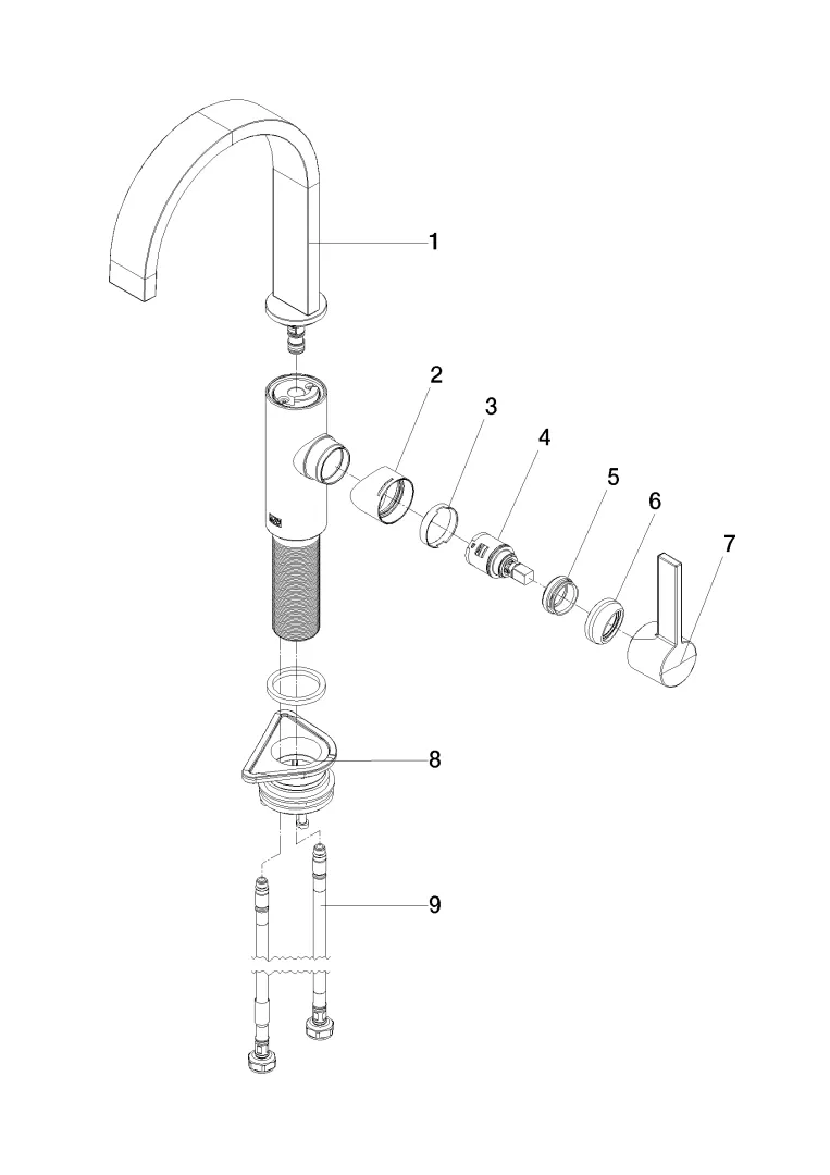 Dornbracht MEM BAR TAP Einhebelmischer - Chrom Dornbracht MEM BAR TAP Einhebelmischer - Chrom