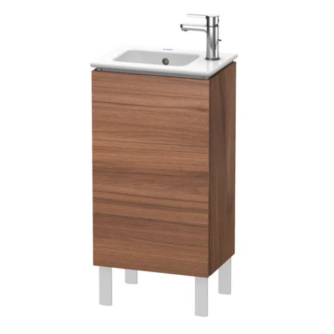 Duravit Waschtischunterschrank bodenstehend „L-Cube“ 42 × 70,4 × 29,4 cm Nussbaum Natur Duravit Waschtischunterschrank bodenstehend „L-Cube“ 42 × 70,4 × 29,4 cm Nussbaum Natur