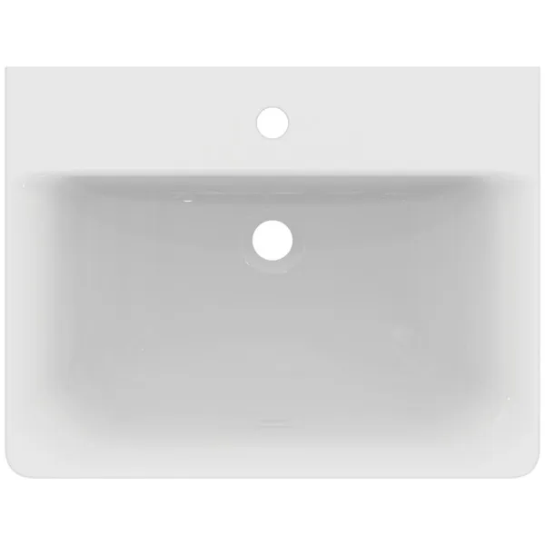 Ideal Standard Waschtisch Connect Cube, 1 Hahnloch, 600x460x175 mm, weiß Ideal Standard Waschtisch Connect Cube, 1 Hahnloch, 600x460x175 mm, weiß