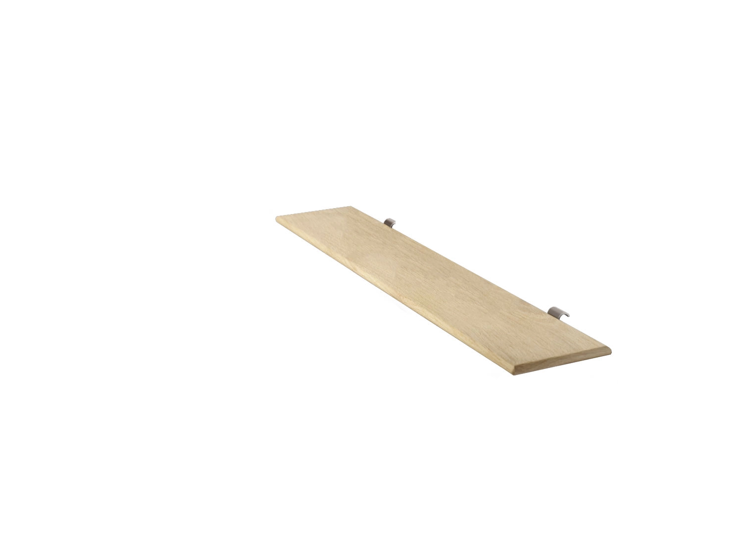 Credo Half flat Handtuchablage Länge 600 mm, Eiche hell und geölt Credo Half flat Handtuchablage Länge 600 mm, Eiche hell und geölt