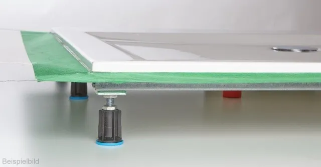 Mauersberger lupina Acryl-Duschwannen-Einheit 140/100, weiß