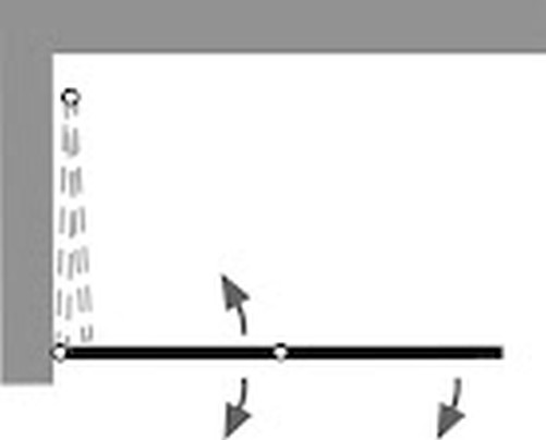 HSK teilgerahmte Walk-In-Duschkabine Drehfalttür pendelbar „Exklusiv 2.0“ Glas Mattierung mittig (65 cm), Profile Alu Silber-matt, Scharniere Premium Softcube, B: 1000 mm H: 2000 mm HSK teilgerahmte Walk-In-Duschkabine Drehfalttür pendelbar „Exklusiv 2.0“ Glas Mattierung mittig (65 cm), Profile Alu Silber-matt, Scharniere Premium Softcube, B: 1000 mm H: 2000 mm