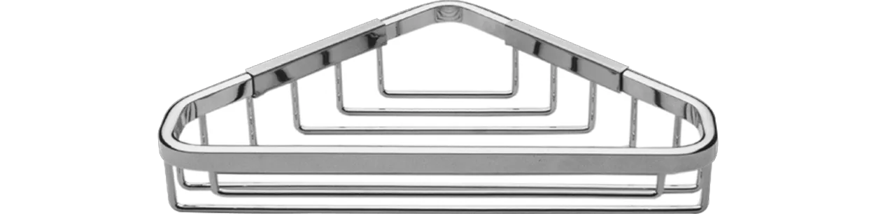 ASW Eckseifenkorb chrom geschlossen, 180 mm x 130 mm ASW Eckseifenkorb chrom geschlossen, 180 mm x 130 mm