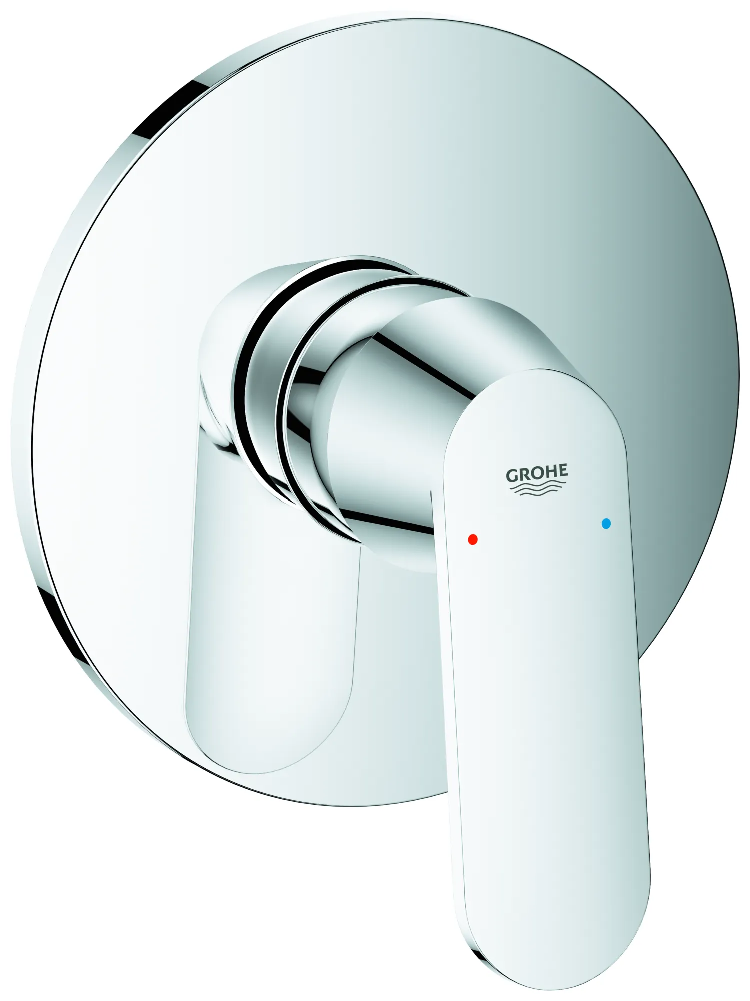 Einhand-Brausebatterie Eurosmart Cosmopolitan 24044, Fertigmontageset für Rapido SmartBox, chrom Einhand-Brausebatterie Eurosmart Cosmopolitan 24044, Fertigmontageset für Rapido SmartBox, chrom