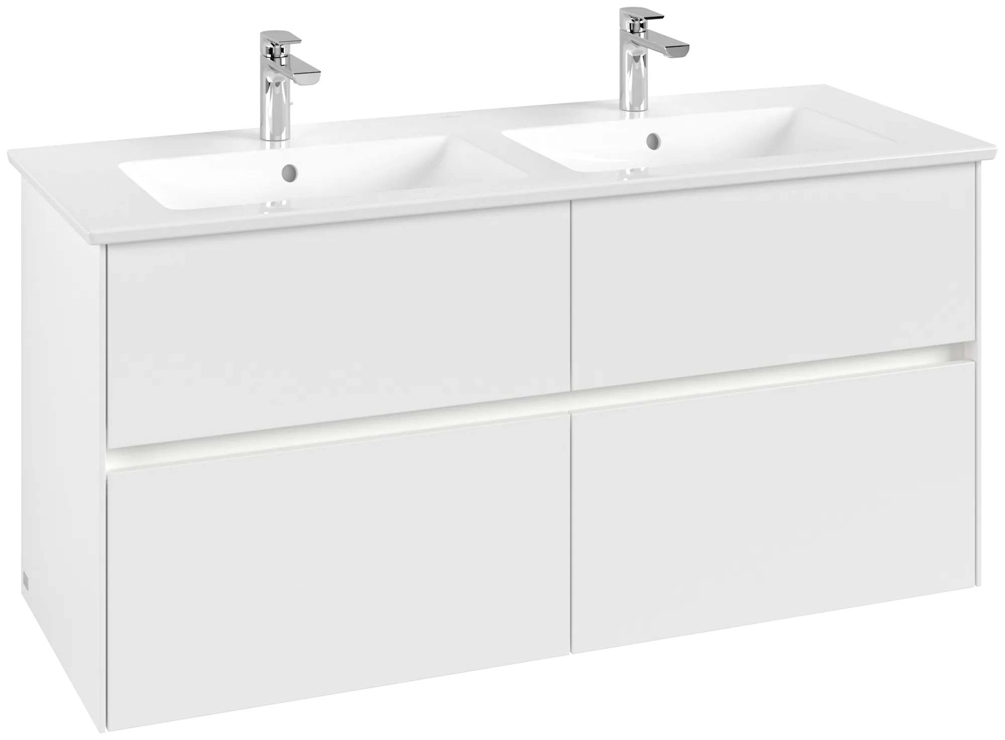 Villeroy & Boch Collaro Waschbeckenunterschrank C147B0, 1261x610x480 mm, White Matt