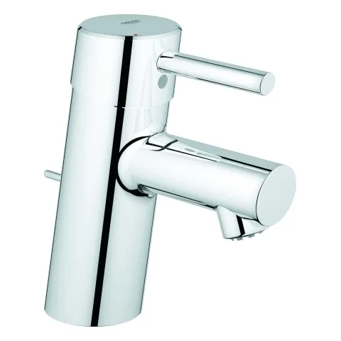 Einhand-Waschtischbatterie Concetto 23060_1, S-Size, Einlochmontage, 35 mm Keramikkartusche, Zugstangen-Ablaufgarnitur 1 1/4'', chrom Einhand-Waschtischbatterie Concetto 23060_1, S-Size, Einlochmontage, 35 mm Keramikkartusche, Zugstangen-Ablaufgarnitur 1 1/4'', chrom