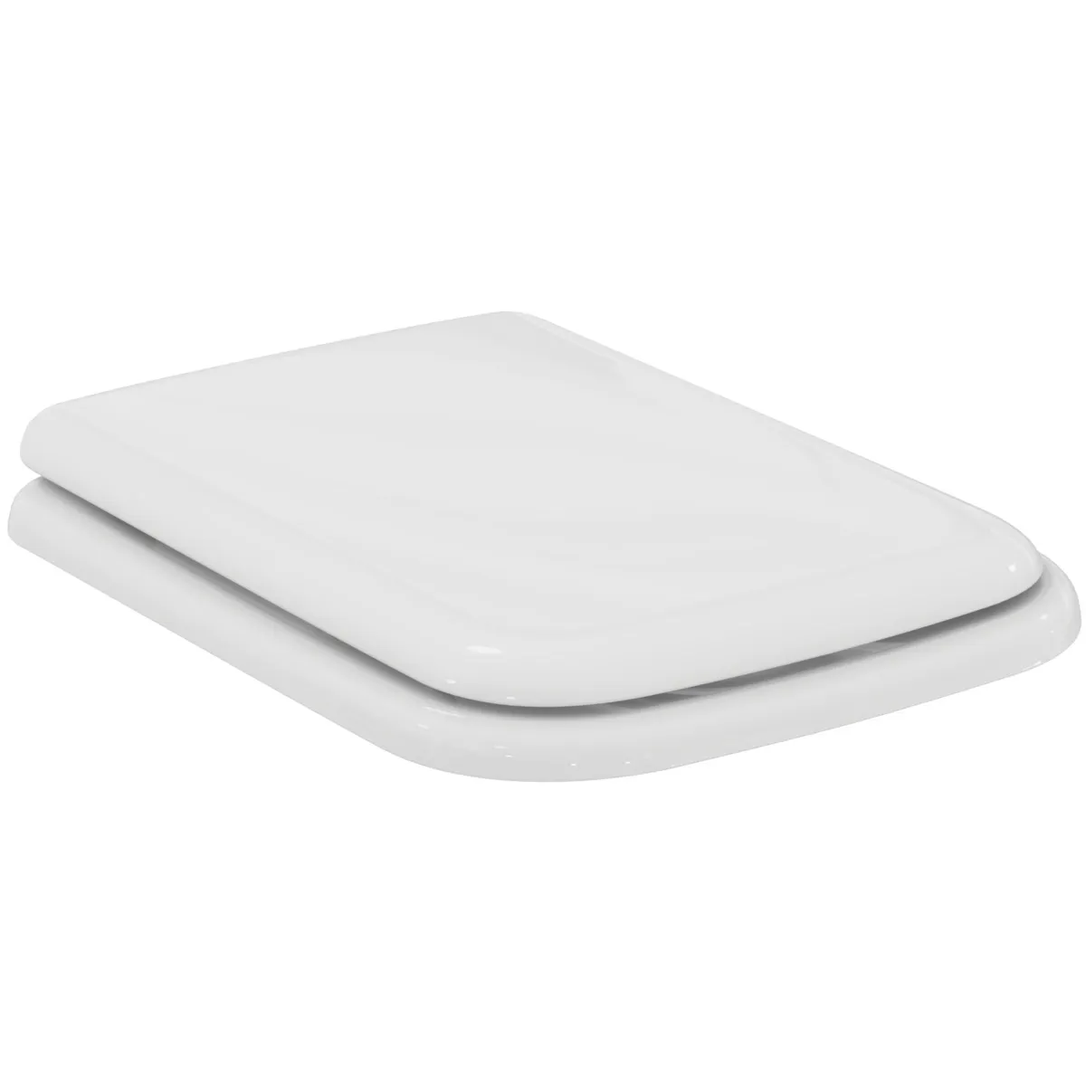 Ideal Standard WC-Sitz Tonca Weiß, Sandwich-Konstruktion, Duroplast, Maße: 345 x 445 mm Ideal Standard WC-Sitz Tonca Weiß, Sandwich-Konstruktion, Duroplast, Maße: 345 x 445 mm