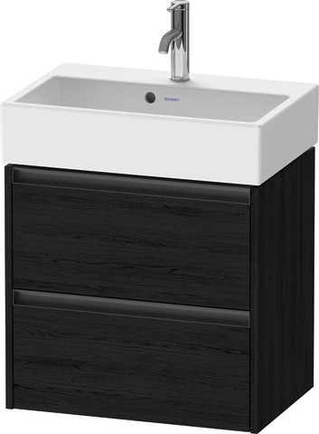 Duravit Waschtischunterschrank wandhängend „Ketho.2“ 58,4 × 54,9 × 39 cm