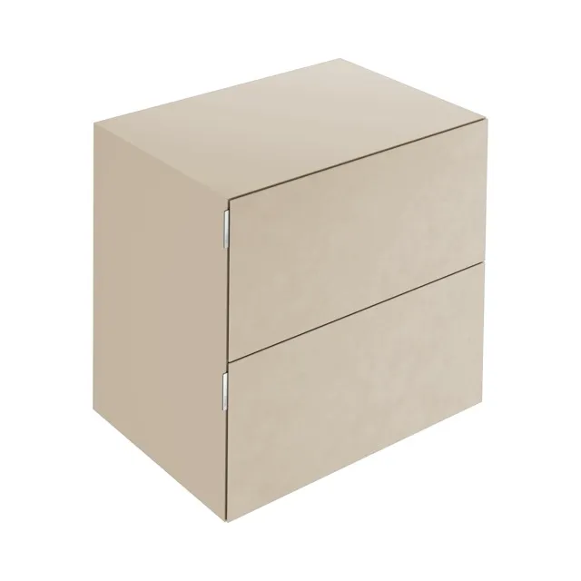 KEUCO Sideboard mit Auszügen „Edition 11 Art“ Sahara (Keramik), Sand (Lack, seidenmatt), ohne Beleuchtung 80 × 70 × 49 cm