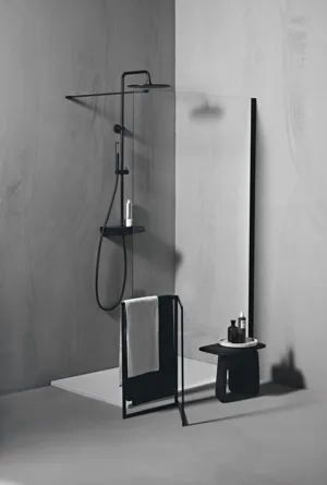 Ideal Standard Duschsystem Ceratherm S200 mit Brausethermostat Kopfbrause Silk Black Ideal Standard Duschsystem Ceratherm S200 mit Brausethermostat Kopfbrause Silk Black