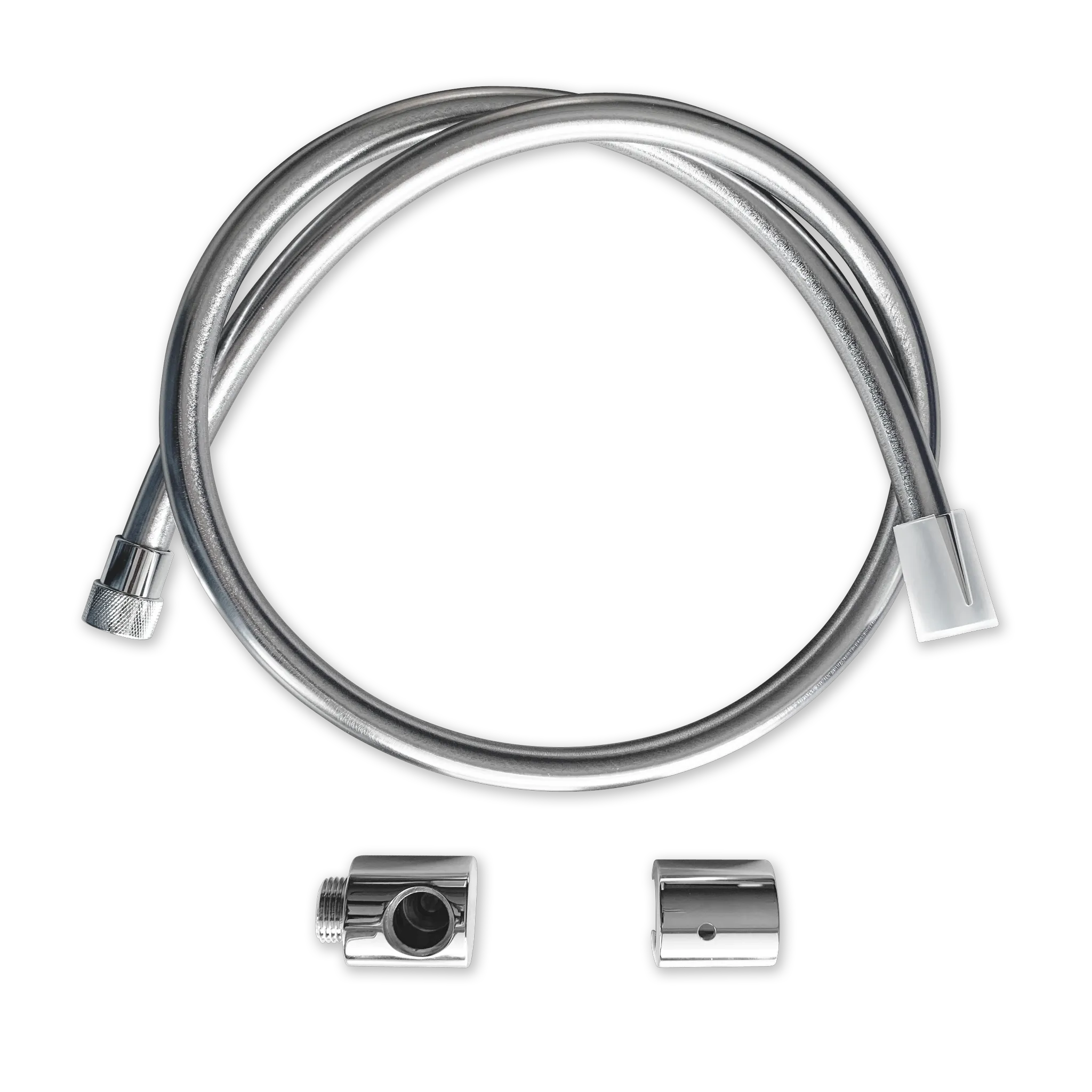 außenliegender Brauseschlauch für Wannenrand-Montage 8890 Chromoptik außenliegender Brauseschlauch für Wannenrand-Montage 8890 Chromoptik