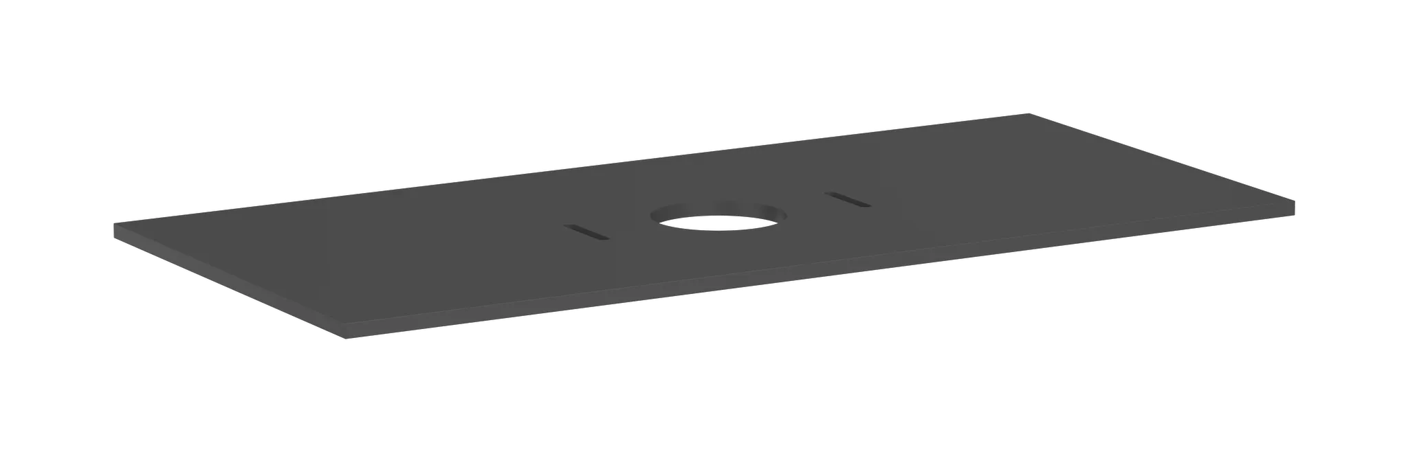 Xilesa E Konsole 1180/550 mit Ausschnitt mittig für Ausatzwaschtisch ohne Hahnloch, Eiche Kaschmir Xilesa E Konsole 1180/550 mit Ausschnitt mittig für Ausatzwaschtisch ohne Hahnloch, Eiche Kaschmir