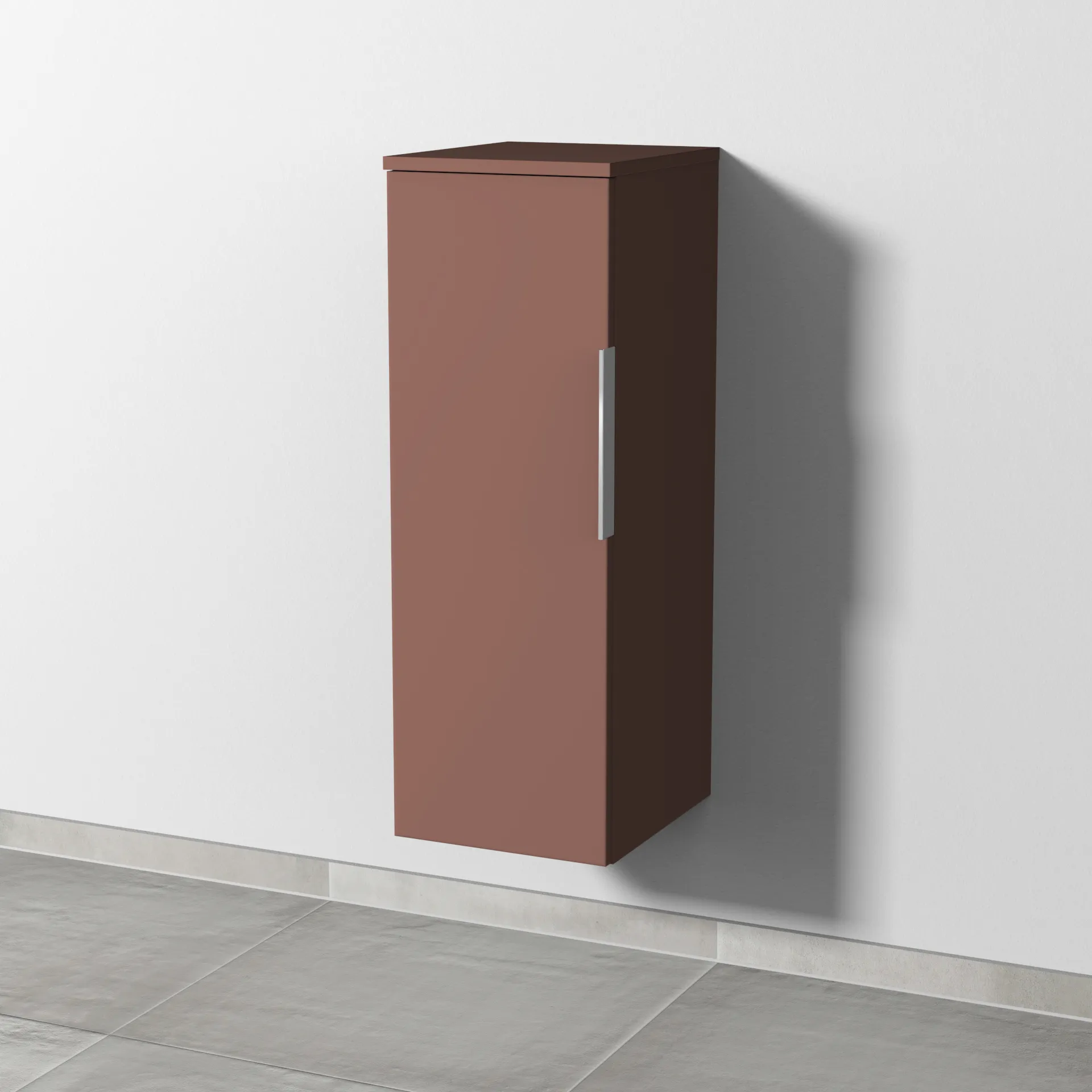 Sanipa Mittelschrank „3way“ 300 × 850 × 345 mm Anschlag links, in Wine-Red, Anschlag links