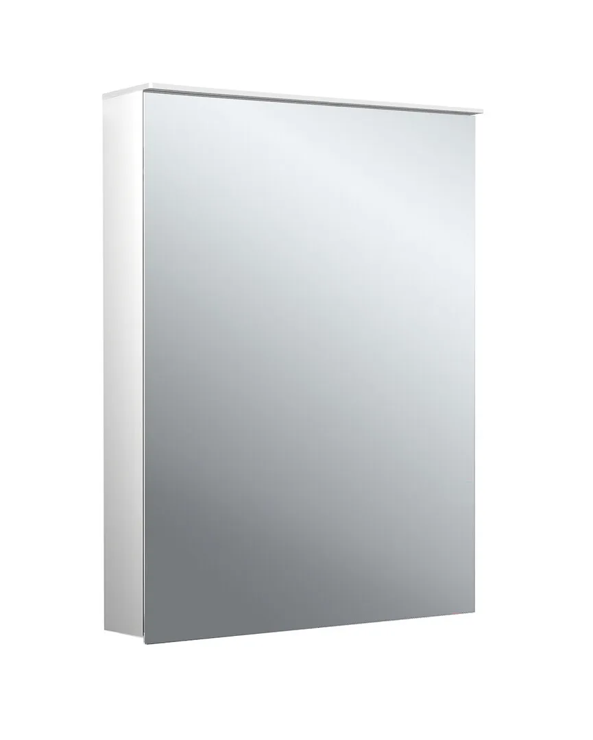 Lichtspiegelschrank flat IILichtsegel, Aufputz,mit Waschtischbeleuchtung,1 Tür, 500mm