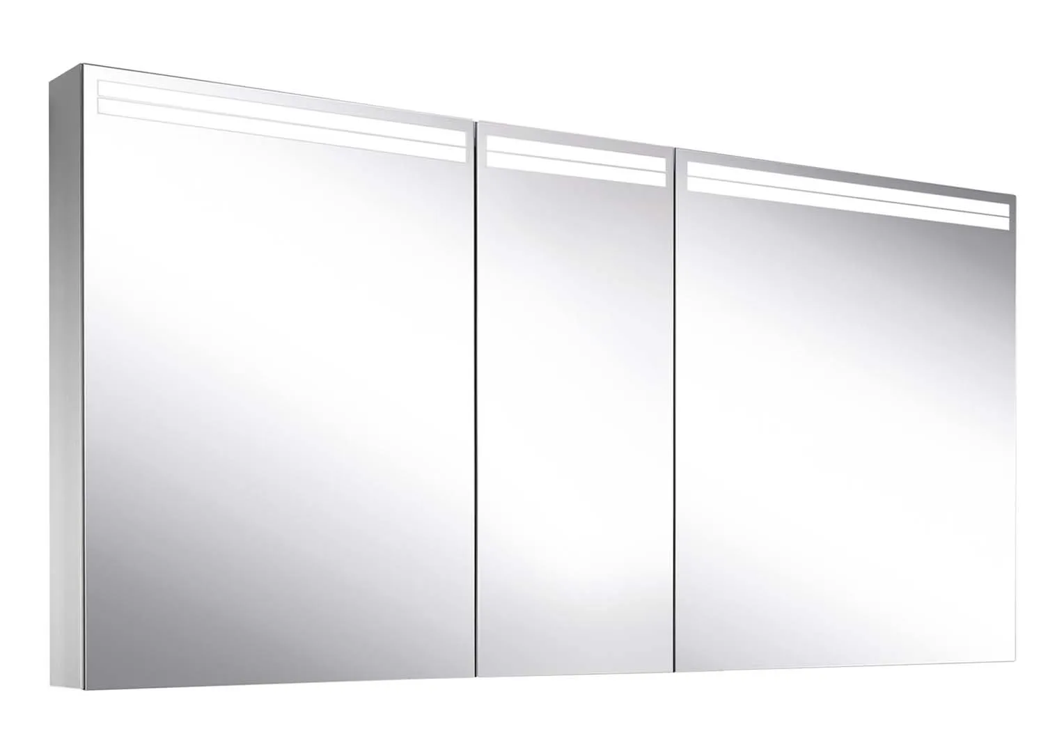 Schneider Spiegelschrank ARANGA TW, ARA 150/3/TW, schwarz matt, 1495x700x120 mm, LED Beleuchtung Tunable White Schneider Spiegelschrank ARANGA TW, ARA 150/3/TW, schwarz matt, 1495x700x120 mm, LED Beleuchtung Tunable White