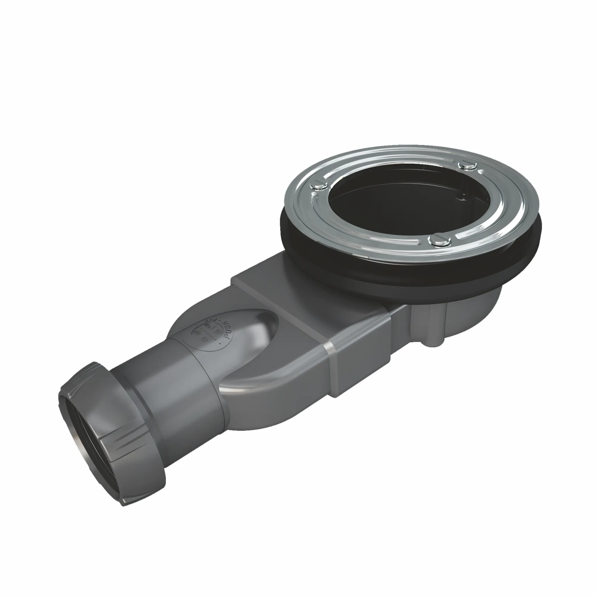 Kludi-TERRA Duschablauf mit Wasserabdichtungstiefe 30 mm und Abflussrate 0,55 l/s