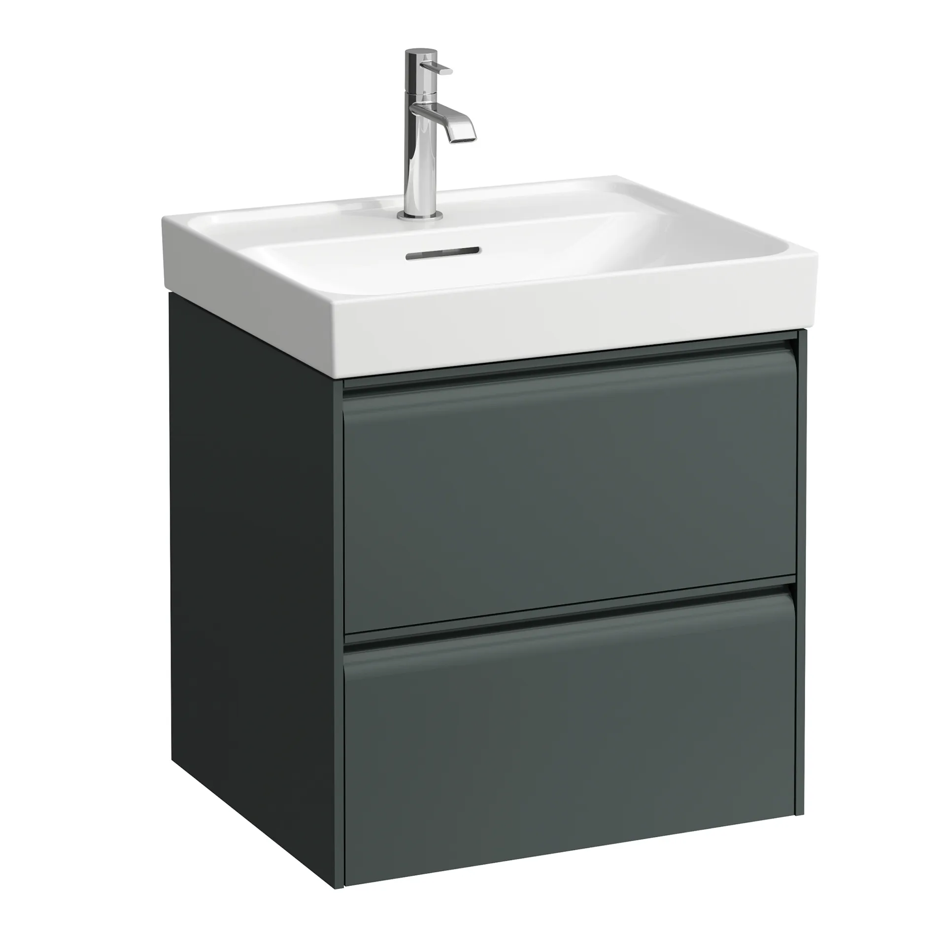 Laufen Waschtischunterbau MEDA 448x534x515 verkehrsgrau Laufen Waschtischunterbau MEDA 448x534x515 verkehrsgrau