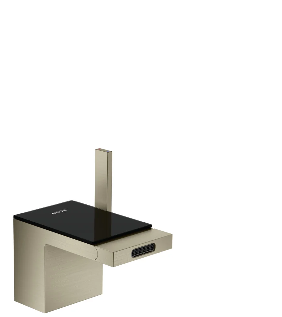 Hansgrohe AXOR MyEdition Platte 117 mm Glas schwarz abnehmbar Hansgrohe AXOR MyEdition Platte 117 mm Glas schwarz abnehmbar