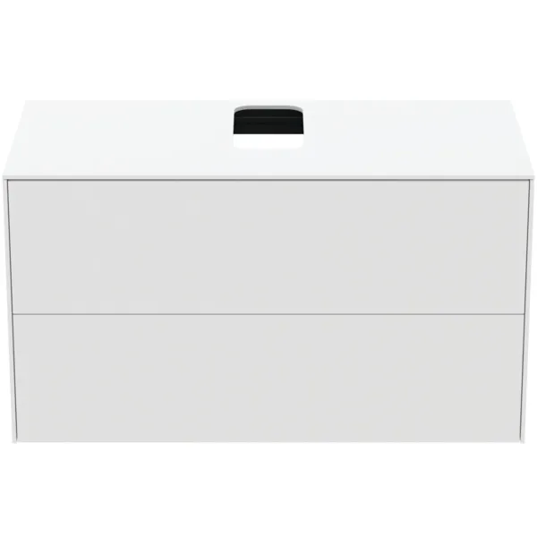 Ideal Standard Waschtischunterschrank „Conca“ 100,2 × 55 × 50,5 cm Weiß matt lackiert