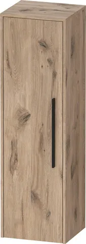 Duravit Halbhochschrank „D-Code“ 40 × 132 × 36 cm in Eiche Marmoriert