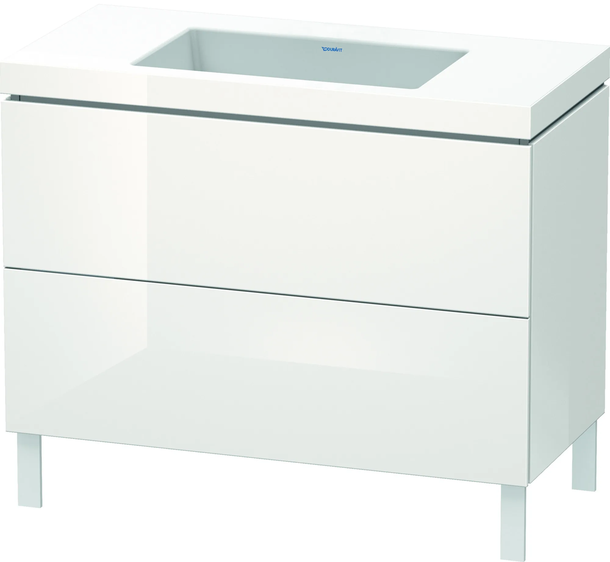 Duravit Set bodenstehend „L-Cube“ 100 × 48 × 69,8 cm Duravit Set bodenstehend „L-Cube“ 100 × 48 × 69,8 cm