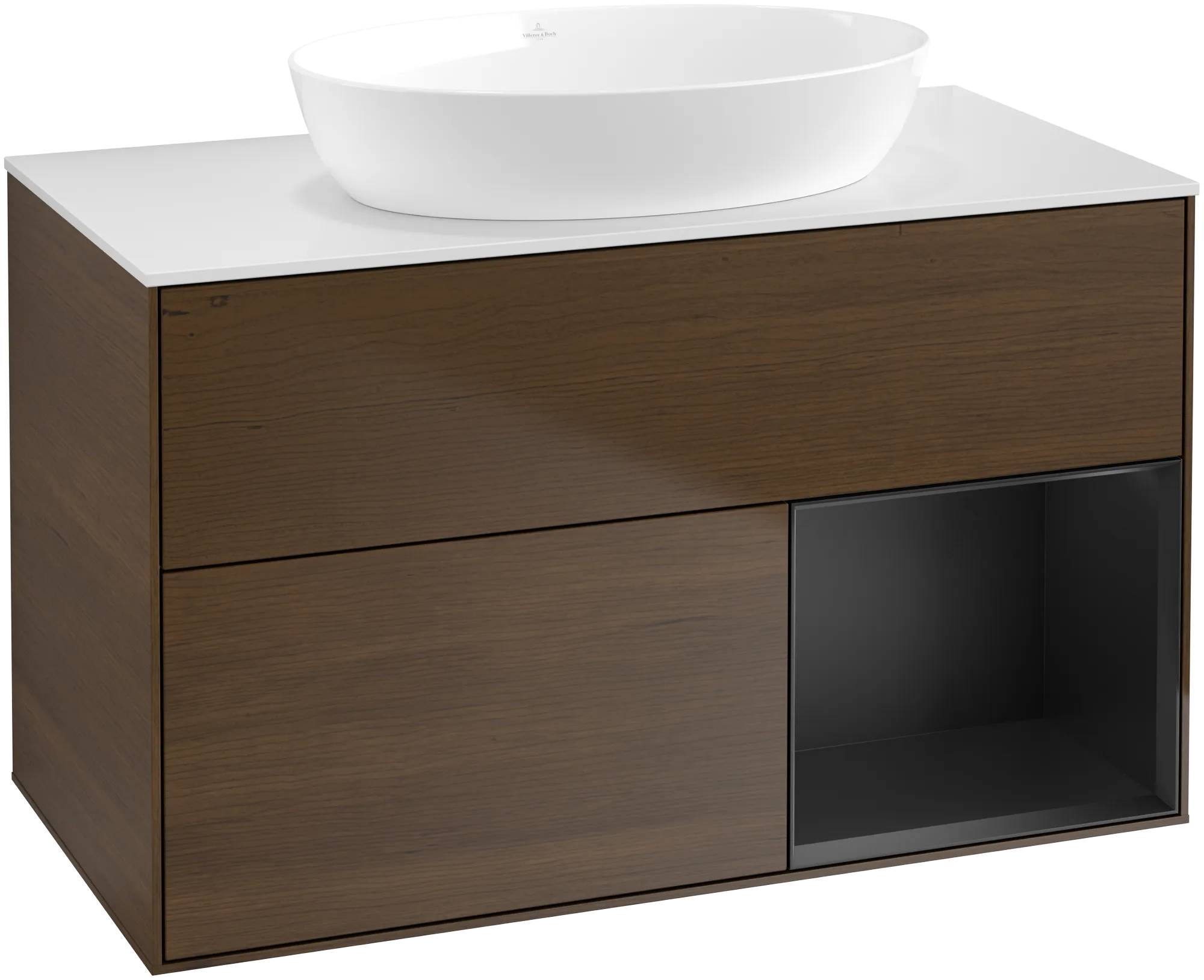 Villeroy & Boch Finion Waschbeckenunterschrank GA2 1000x603x501mm mit Beleuchtung