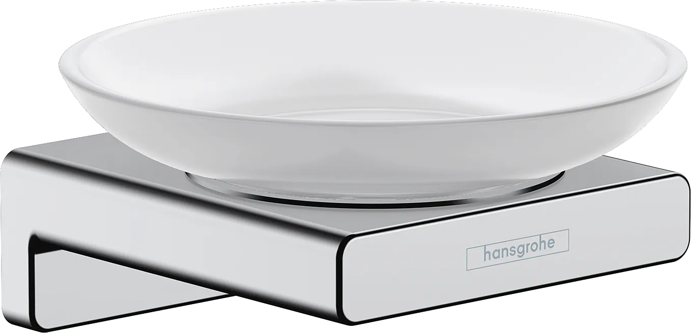 Hansgrohe AddStoris Q Seifenschale, Chrom Hansgrohe AddStoris Q Seifenschale, Chrom