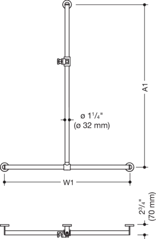 DUHA (USA), verschiebb. Br.H.St. A1/W1: var.,schliff signalweiß