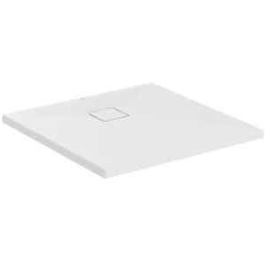 Ideal Standard Quadrat-Brausewanne Ultra Flat Evo, Seidenweiß, 800x800x35 mm, bodengleicher Einbau, Antirutsch-Oberfläche Klasse C Ideal Standard Quadrat-Brausewanne Ultra Flat Evo, Seidenweiß, 800x800x35 mm, bodengleicher Einbau, Antirutsch-Oberfläche Klasse C