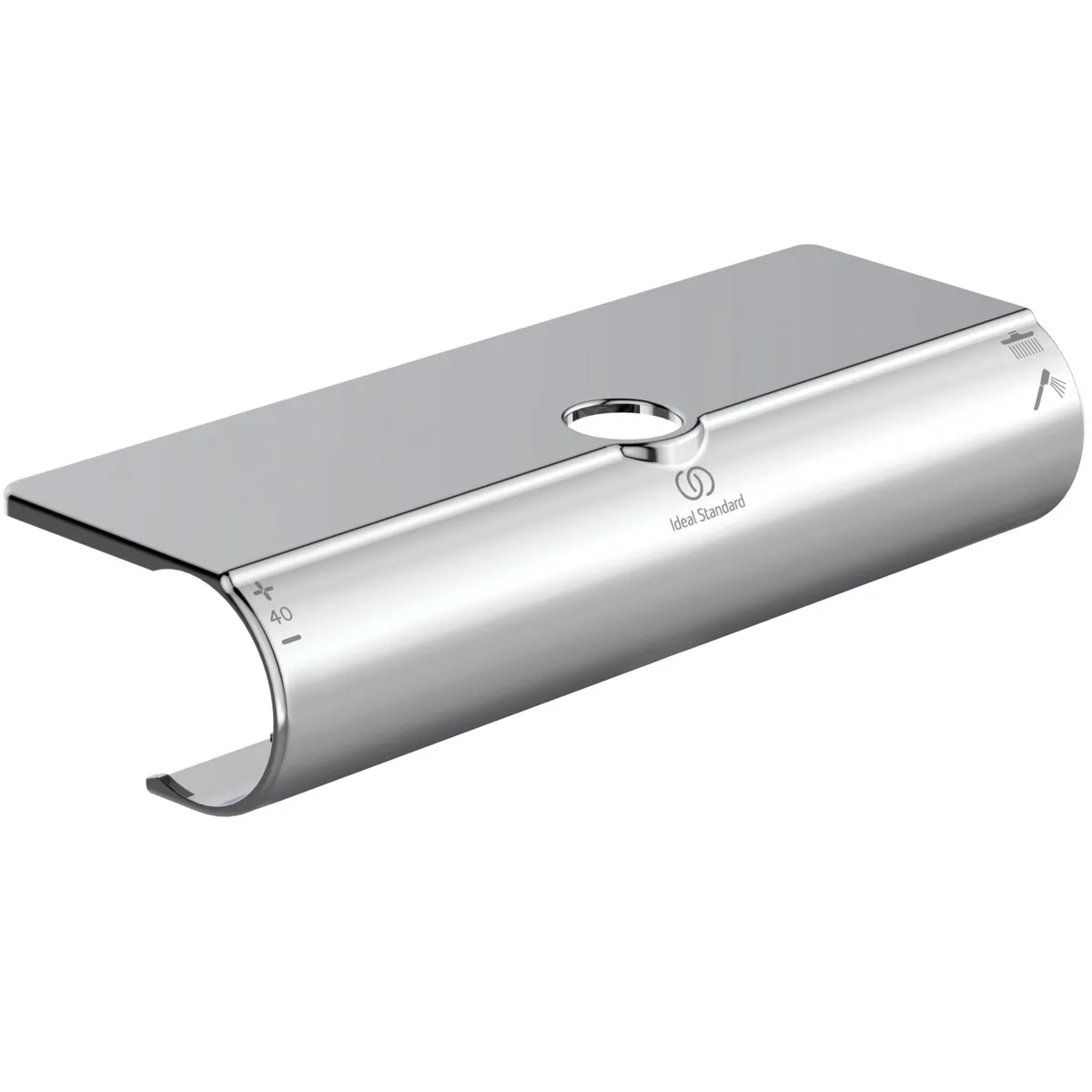 Wrap-Over Ablage Ceratherm T für Duschsystem Chrom Wrap-Over Ablage Ceratherm T für Duschsystem Chrom