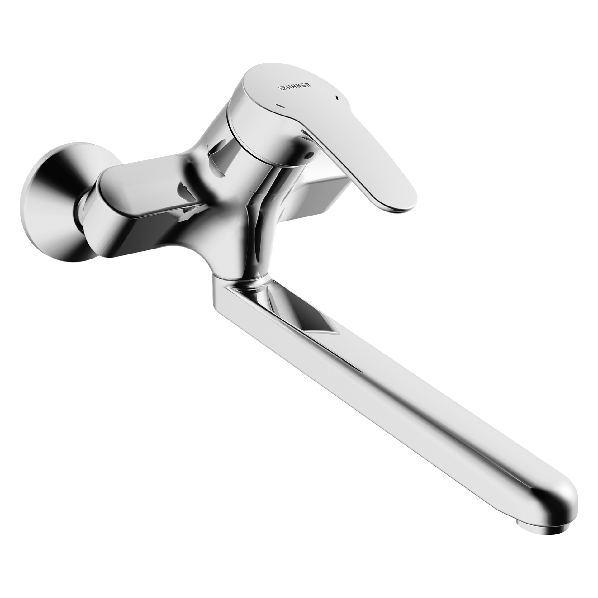 Einhand-Waschtischarmatur „Mix“ Ausladung 311 mm in Chrom Einhand-Waschtischarmatur „Mix“ Ausladung 311 mm in Chrom