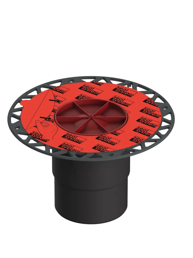 drainpoint S Ablauf DN 100 senkrecht mit Seal System Universalflansch drainpoint S Ablauf DN 100 senkrecht mit Seal System Universalflansch