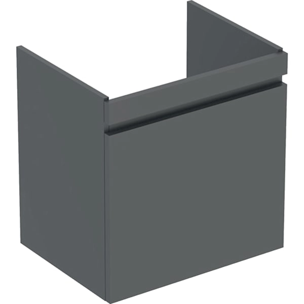 Geberit Renova Plan Unterschrank für Waschtisch, lava, 58,5 x 60,6 x 44,6 cm, mit Schublade und Innenschublade Geberit Renova Plan Unterschrank für Waschtisch, lava, 58,5 x 60,6 x 44,6 cm, mit Schublade und Innenschublade