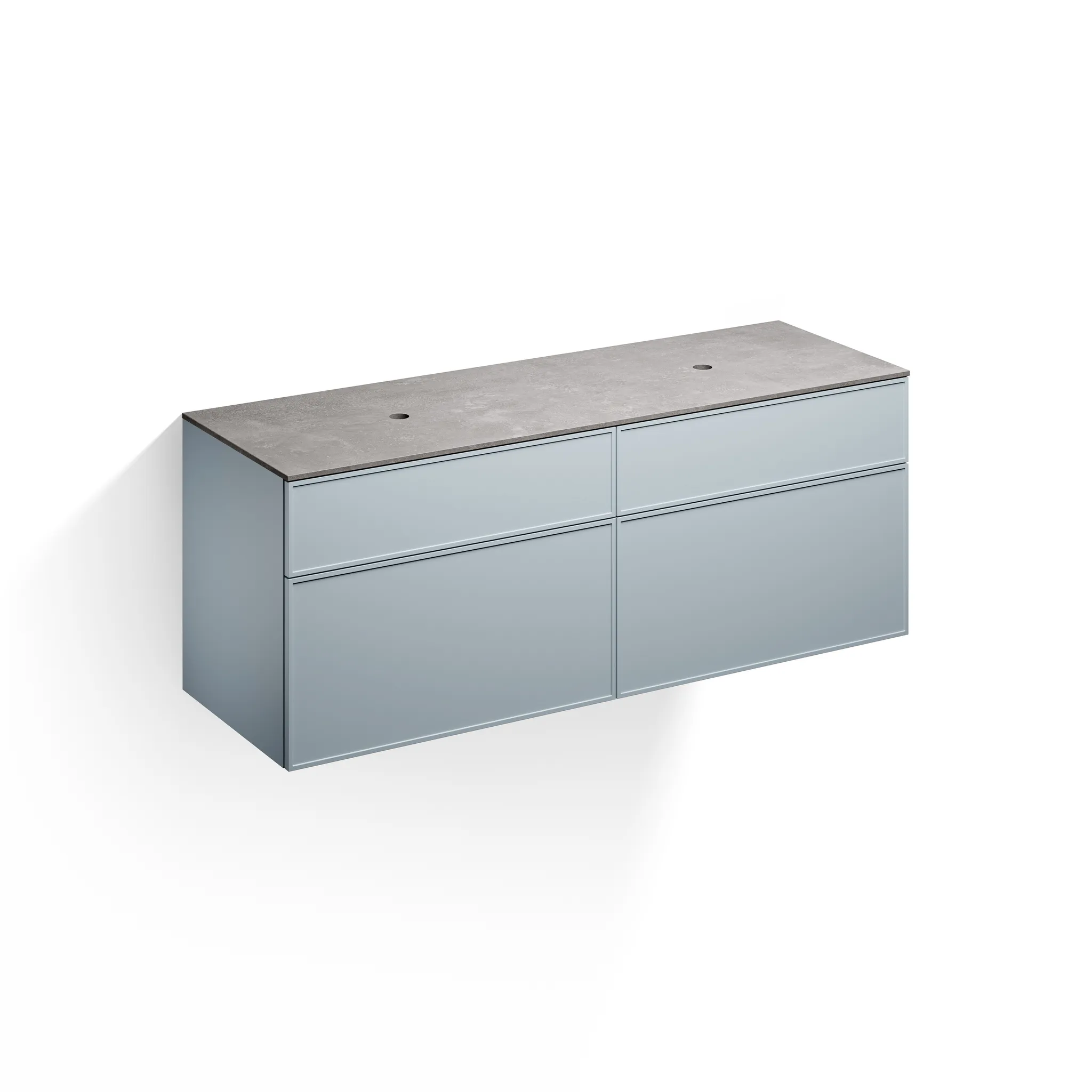 Alape Möbelmodul Arkta 1600x600 NY Silk/Türkisgrau