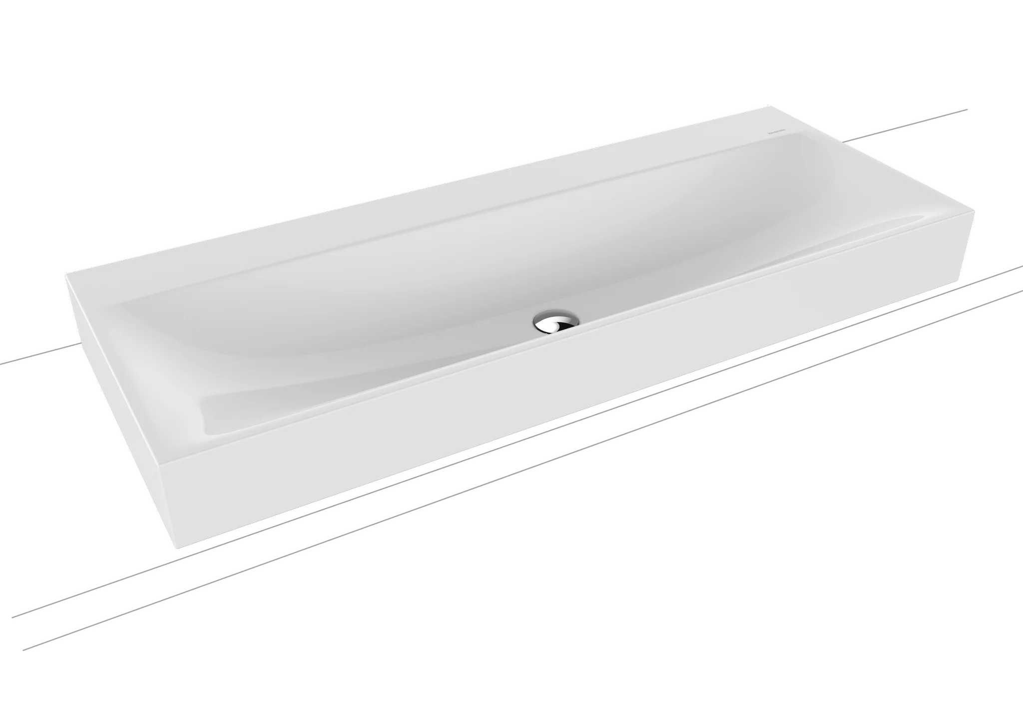 Kaldewei SILENIO Aufsatzwaschtisch, 1200x460 mm, Randhöhe 120 mm, cool grey 70, Perl-Effekt, Antidröhn, mit 1er Hahnlochbohrung, mit Überlauf, Sichtteile schwarz matt 100 Kaldewei SILENIO Aufsatzwaschtisch, 1200x460 mm, Randhöhe 120 mm, cool grey 70, Perl-Effekt, Antidröhn, mit 1er Hahnlochbohrung, mit Überlauf, Sichtteile schwarz matt 100