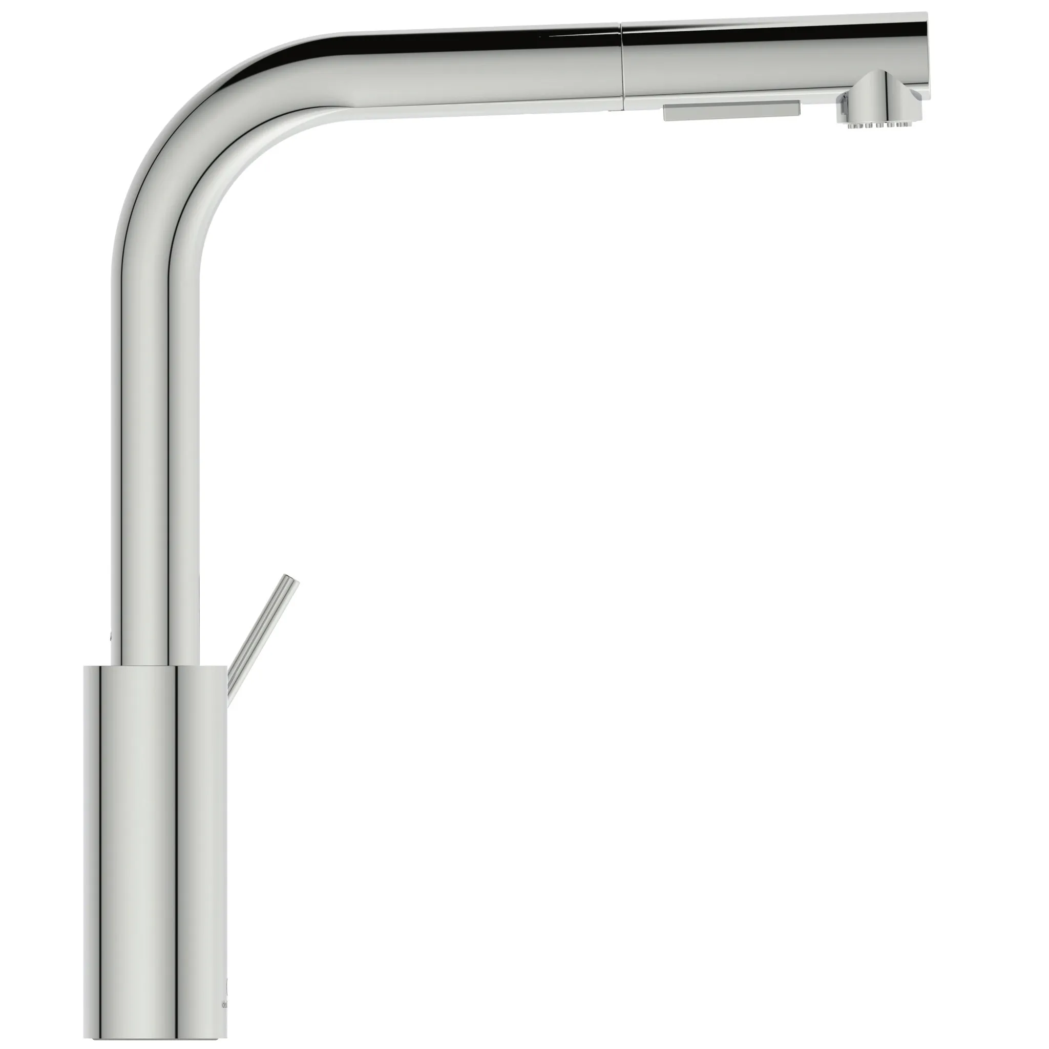 Küchenarmatur Gusto Ausladung 235mm L-Auslauf 2F-Brause Brushed Gold Küchenarmatur Gusto Ausladung 235mm L-Auslauf 2F-Brause Brushed Gold