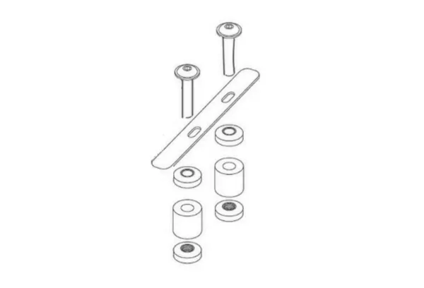 Laufen Spreizdübel PALACE zur Befestigung von Handtuchhalter H385707⁄8 H38170 ½/3/⅞ Laufen Spreizdübel PALACE zur Befestigung von Handtuchhalter H385707⁄8 H38170 ½/3/⅞