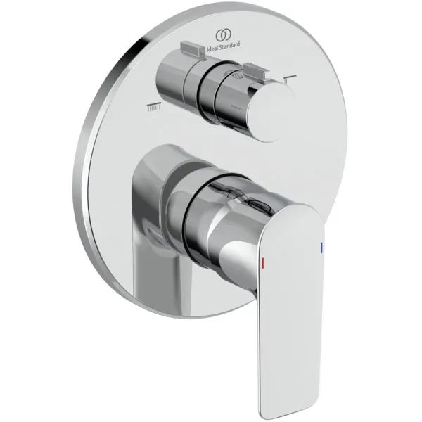 Ideal Standard Badearmatur Connect Air Rosette Chrom 163mm Unterputz