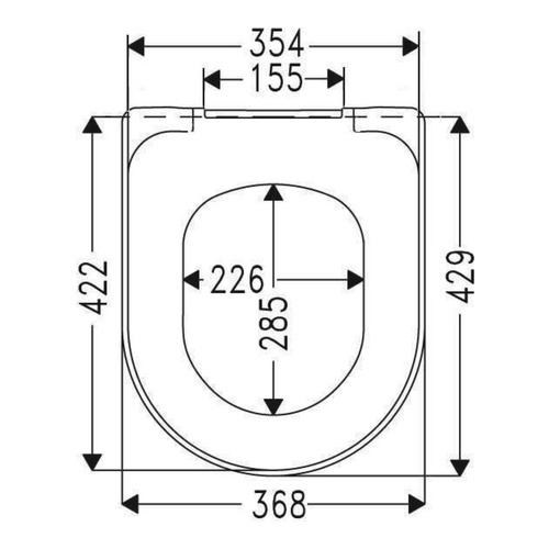 WC-Sitz O.novo 9M38S1, 368 x 445 x 49 mm, Oval, mit Absenkautomatik (SoftClosing), mit abnehmbaren Sitz (QuickRelease), Weiß Alpin WC-Sitz O.novo 9M38S1, 368 x 445 x 49 mm, Oval, mit Absenkautomatik (SoftClosing), mit abnehmbaren Sitz (QuickRelease), Weiß Alpin