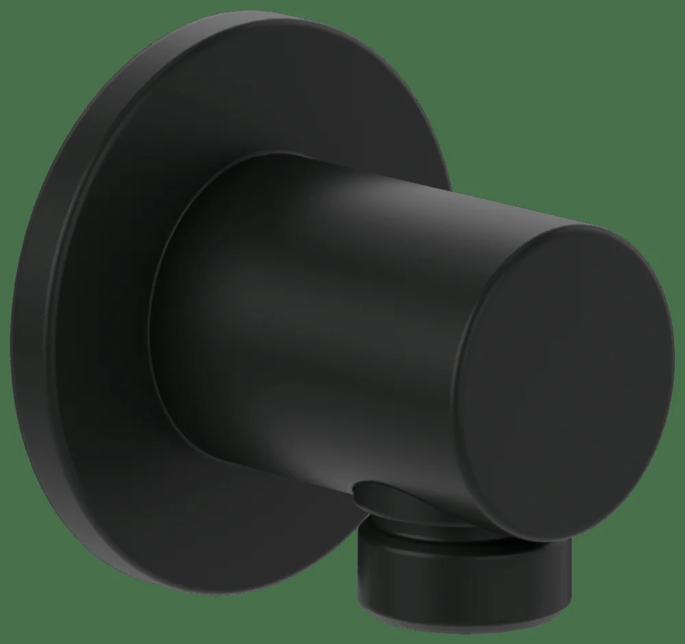 Villeroy & Boch Universal Showers Wandanschlussbogen TVC000456000, 56x56x49mm, K5 Matt Black